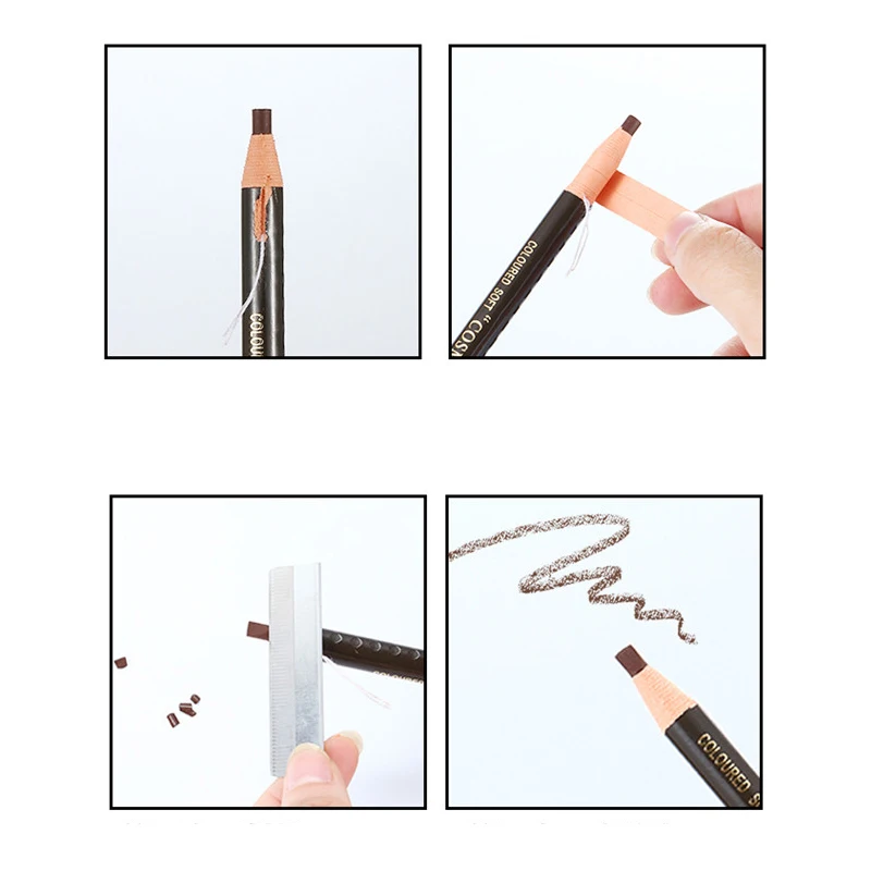Карандаш для бровей водостойкий стойкий 5 шт.|eyebrow pencil|waterproof eyebrow pencilwaterproof |
