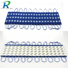 Для выведения токсинов, 40 шт IP65 5730 3 светодиодный модуль водонепроницаемый теплый белый, чистый белый, красный, зеленый, голубой, розовый, фиолетовый, желтый впрыска сформированный светильник для DC 12 V