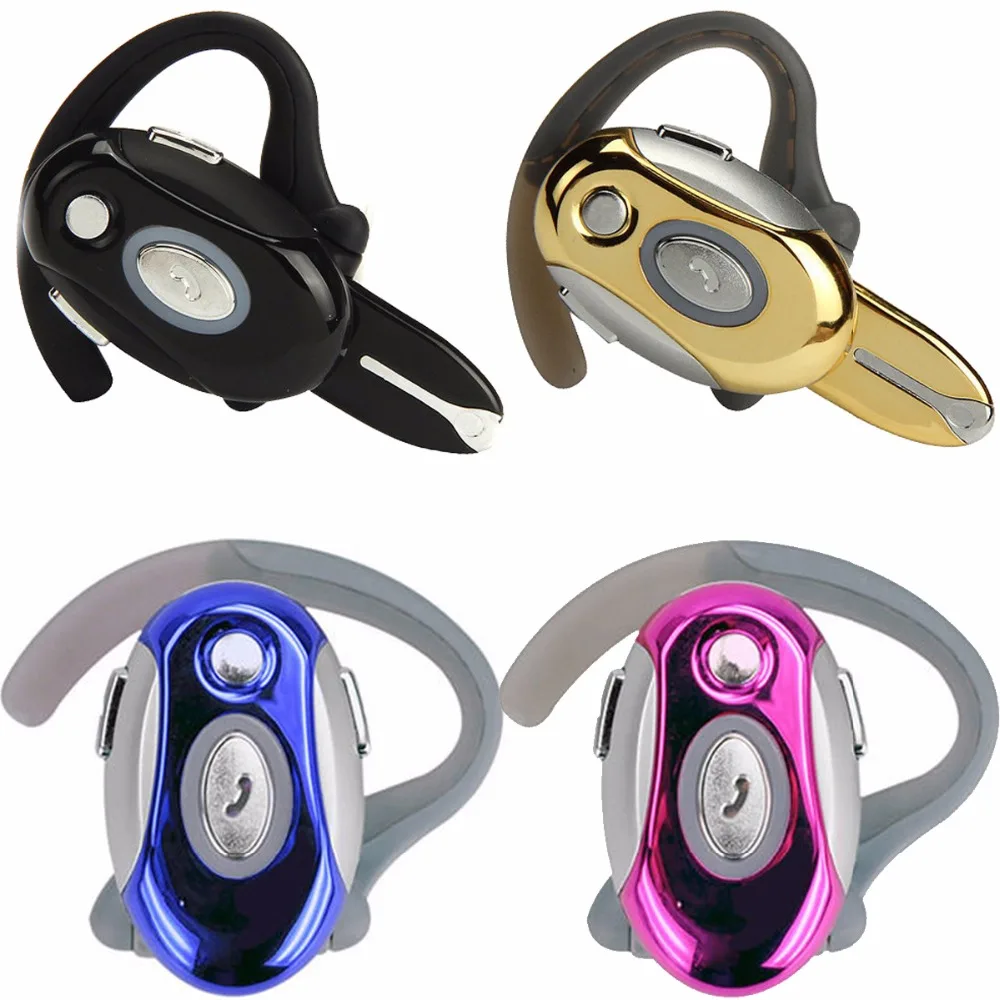 Bluetooth Headset Business Wireless Headphone With MIc Handsfree Earpiece Stereo Earphone For Samsung iPhone Motorola LG Huawei