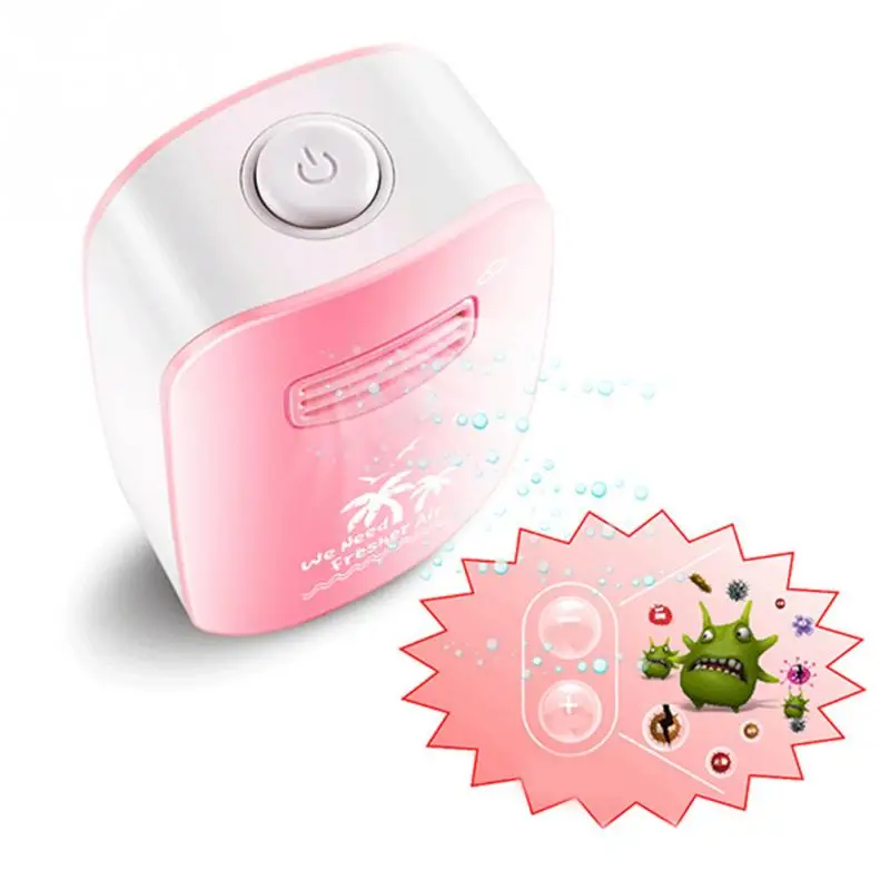 

Air Purifier Portable Ozone Generator Anion Ionizer Disinfection Sterilize Dusting Fresh Air Purifier for Home Mini Air Cleaner