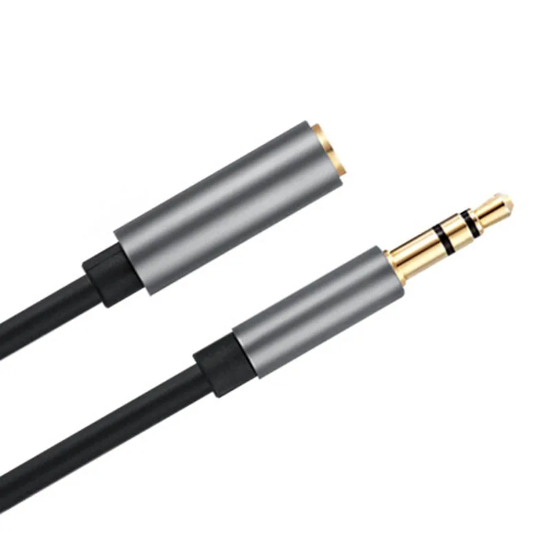 Goedkoop Hoofdtelefoon Verlengkabel 3.5mm Jack Man vrouw Aux Kabel 3.5mm Audio Extender Cord Voor Computer iPhone Versterker