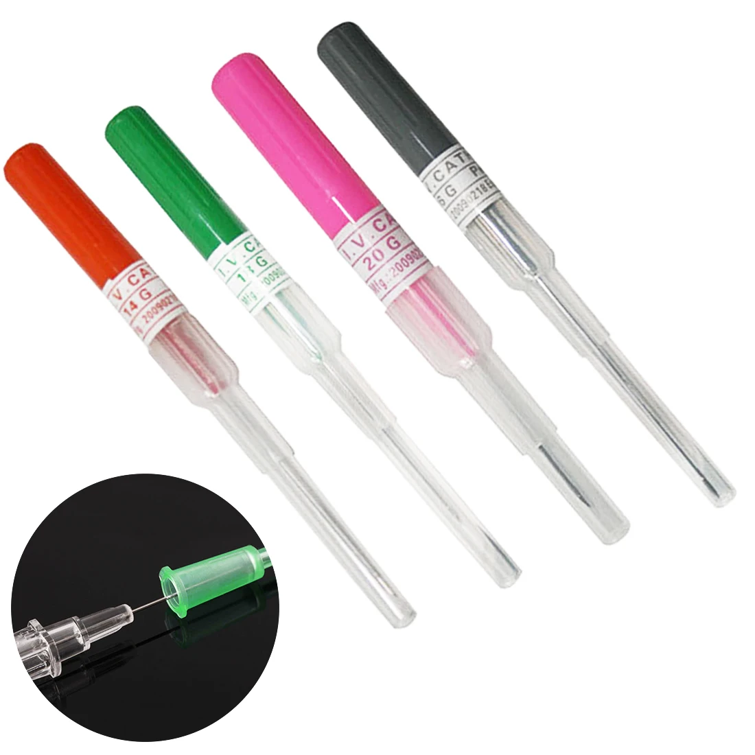 

Durable Body Jewelry Surgical Steel Catheter Piercing Needles Supply Sterilized Body Tattoo Needles 14G 16G 18G 20G