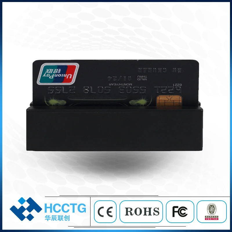 HCC 1 мм Головка Atm 3 трек Usb Считыватель магнитных полос HCC750|card reader|magnetic stripe card readercard