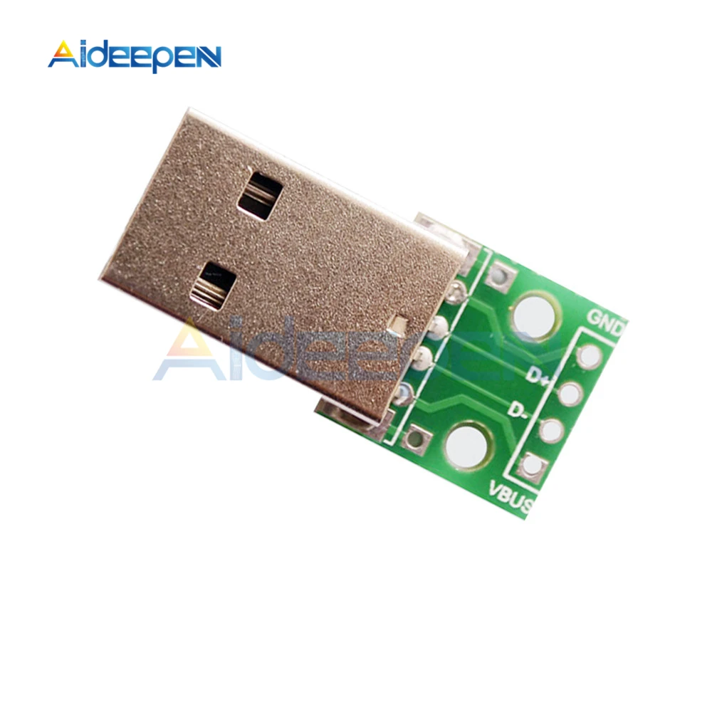 5 шт. USB разъемы для платы питания 2 54 мм|Соединители| |