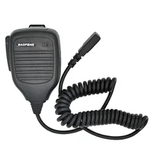 Mini Shoulder Handheld microphone for Baofeng walkie talkie UV-5R Portable two way radio Pofung UV 5RE Plus UV-B5 BF-888S UV-82