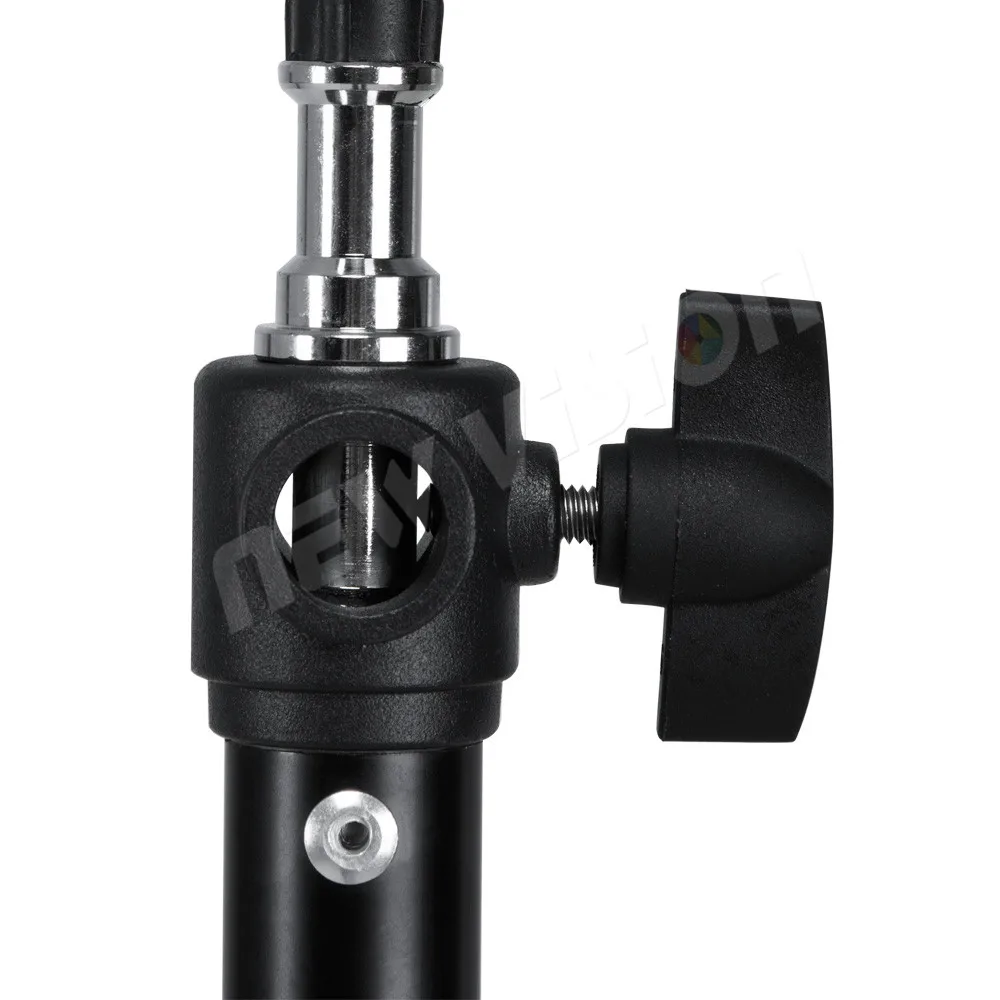 260cm Air Cushioned Heavy Duty Light Stand With Adaptor Also Support 1/4" and 3/8" Photo Equipment