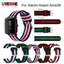 Нейлоновый ремешок для часов Amazfit Bip Youth для Xiaomi Huami Amazfit GTR 42 мм браслет для Huami Amazfit GTS ремешок на запястье