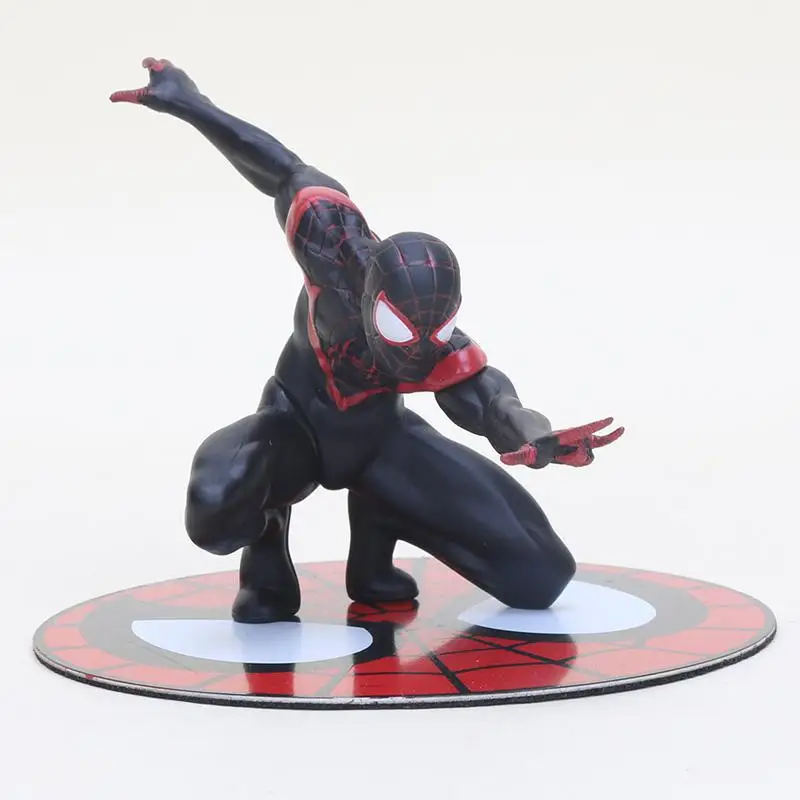 ARTFX фильм Удивительный Venom SpiderMan Miles Morales фигурка карнажа Venom ARTFX 1/10 Масштаб ПВХ Фигурки игрушки - Цвет: Black spiderman bag