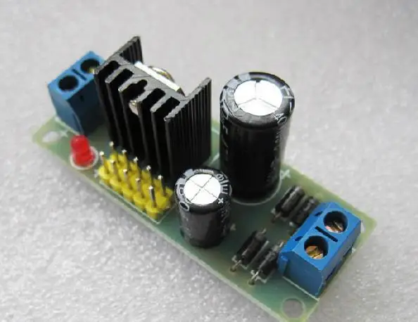 Free Shipping! 10pcs L7812 LM7812 three-terminal voltage regulator module finished board | Электронные компоненты и