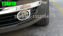 Спереди противотуманных фар крышка, туман лампы Накладка для Volkswagen Passat B6, ABS хром, автомобильные аксессуары