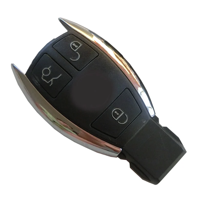 3 botones Smart car key shell remote key fob funda para Mercedes Benz C E Class 2010 2011 2012 2014 2013 llave para