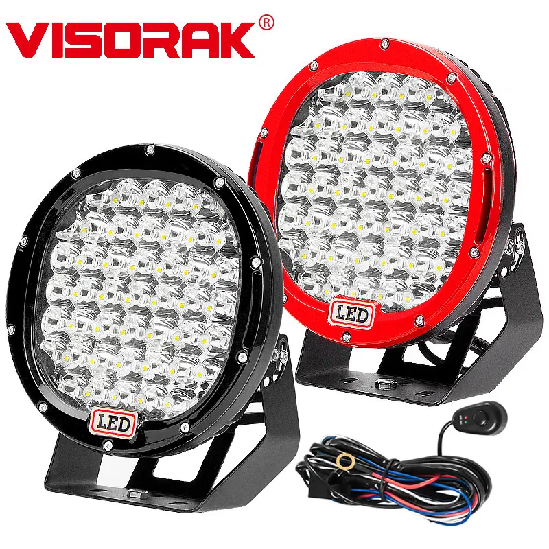 

VISORAK 9" 225W Super Bright Offroad LED Work Light Bar 4x4 SUV ATV LED Work Light For Off-road Truck Car Jeep 4WD 4x4 ATV Boat