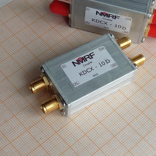 

Free shipping KDCX-10D 20~500MHz RF broadband high-power directional coupler (dual port)