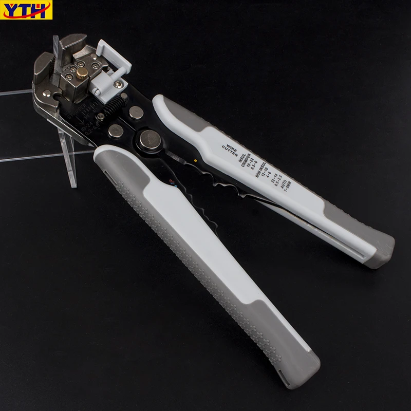 

YTH KQ-1301 Crimping Pliers Terminal 0.2-6.0mm2 tool Multifunctional Stripping Crimper Cable Cutter Automatic Wire Stripper Tool