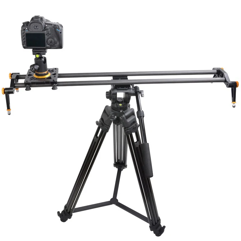 80cm/31in CISDO Professional travel slider portable carbon fiber camera