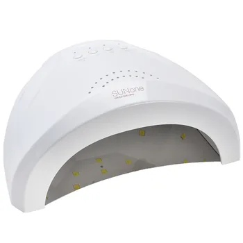 

2017 UVLED Lamps SUNONE 24W/48W White LED UV Nail Polish Nail Dryer Lamp Fingernail&Toenail For Nail Gel Curing Nail Art Tools