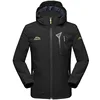 Los hombres de invierno impermeable Camping caza senderismo Trekking subida de esquí al aire libre cálido Softshell chaquetas de lana Hombre hombre Oversize 5XL ► Foto 3/6