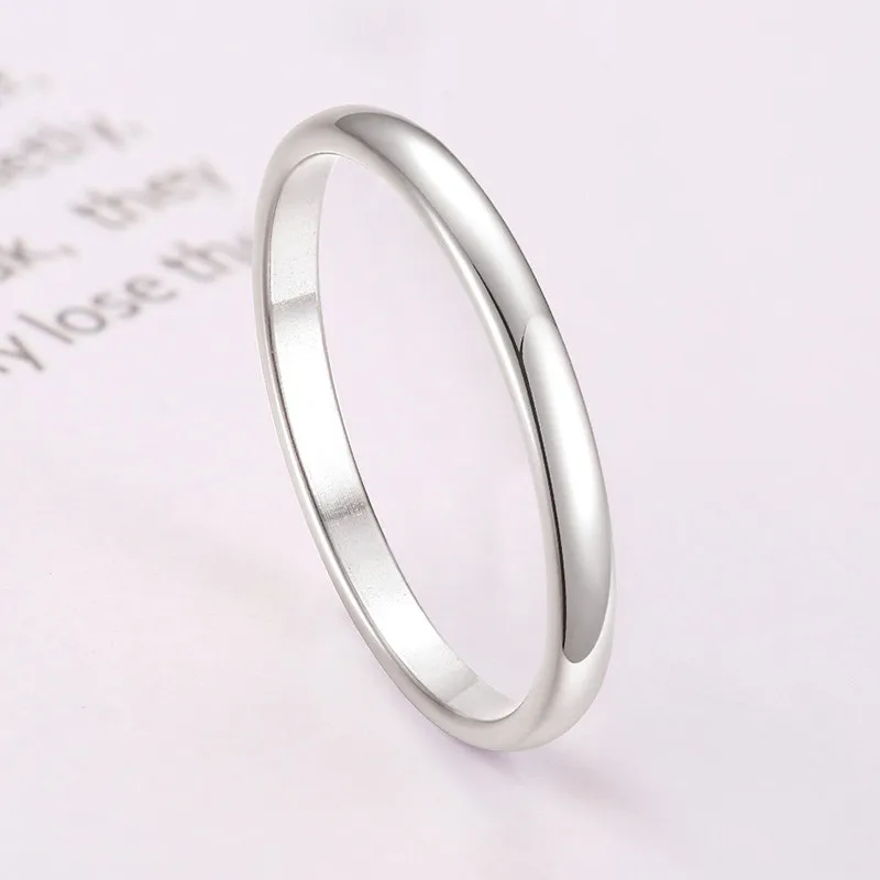 LATEPI, новинка, обручальное кольцо для женщин, простое, 316L, нержавеющая сталь, серебро, золото, цвет, палец, подарок для девочки