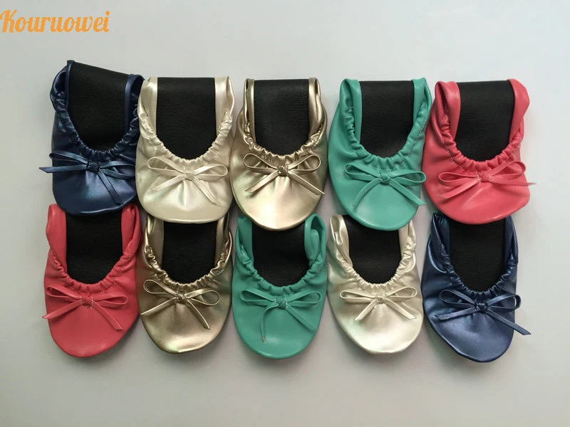 ballerina shoes in a bag