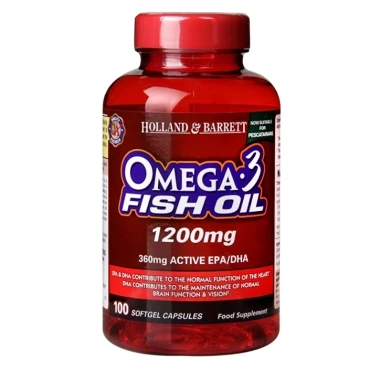 omega-3 рыбий жир 1200 мг 100 шт