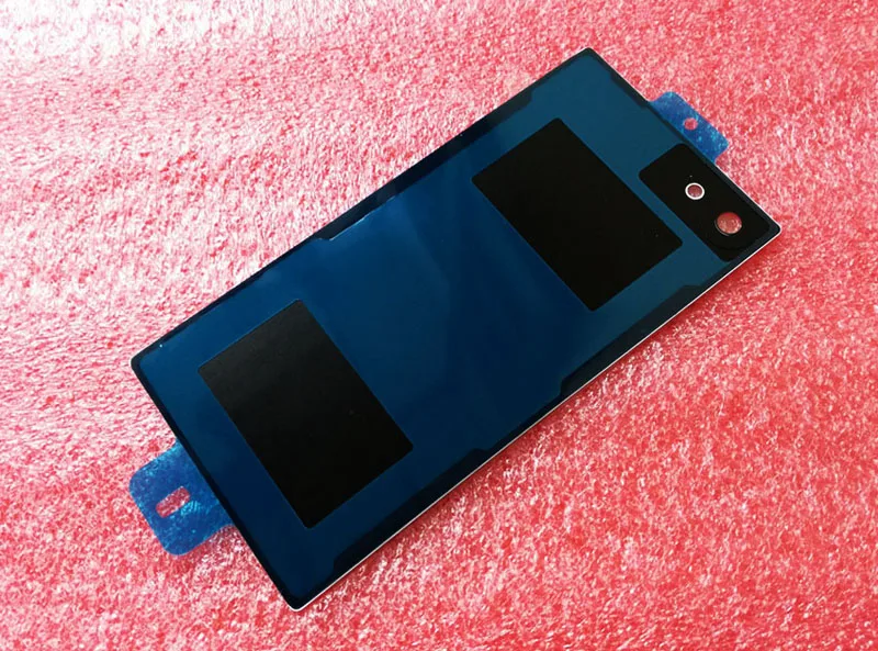 Для Sony Xperia Z5 Compact Mini e5803 e5823 сзади Панель задняя крышка корпус батарейного отсека+ клейкий клеевой стикер