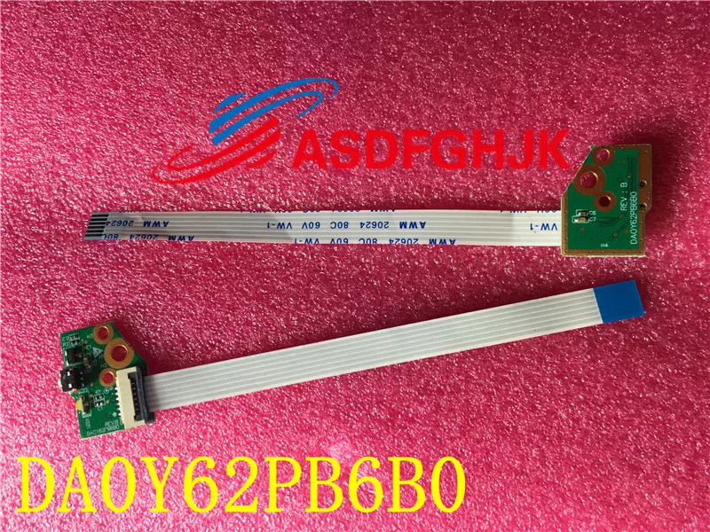 Оригинальный Для HP Pavilion 13-A013CL X360 Мощность Кнопка w/кабель DA0Y62PB6B0 32Y62PB0000 Бесплатная доставка