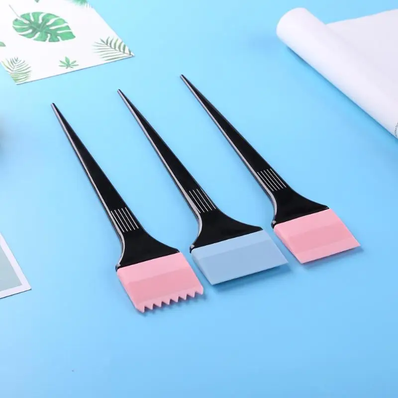 6pcs Professional Hair Dyeing Brushes Spatula Coloring Comb Kit Barber Styling Salon Barber Tools Hair Accessories - Цвет: 6pcs