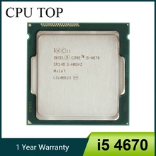 Intel Core i5 4670 3,4 GHz 6MB Socket LGA 1150 четырехъядерный процессор SR14D i5-4670