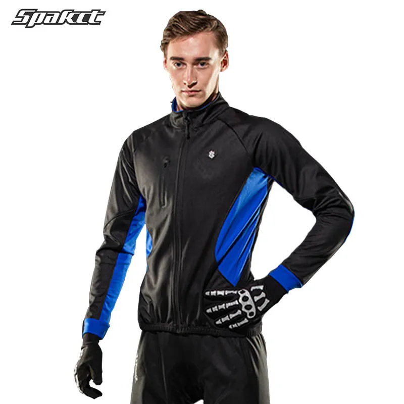 

SPAKCT Windproof Running Jackets Men windbreaker Thermal Cycling Bicycle Jersey Hiking Camping Fitness Jacket Outdoor Sportswear