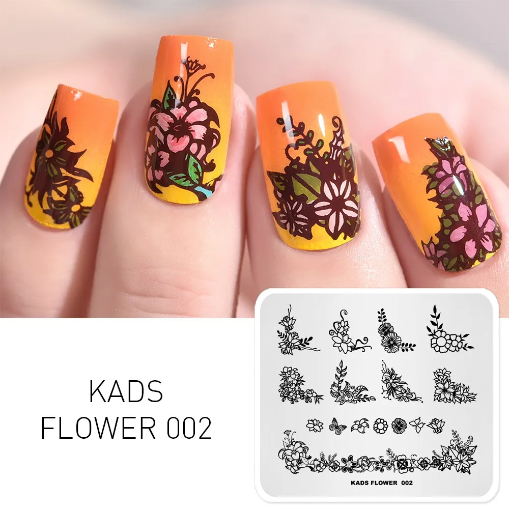 KADS-Flower-002-Series-Butterfly-Flowers-Bouquet-Shape-Beauty-Printing ...