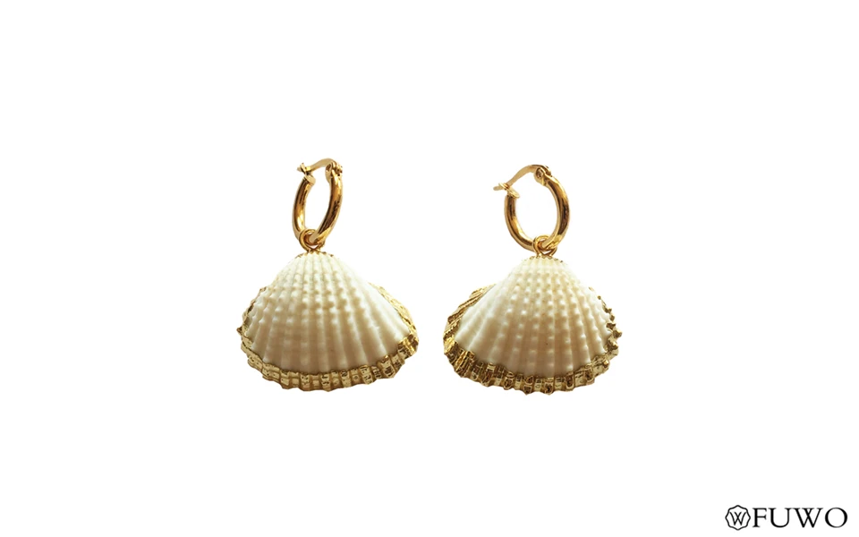 Scallop Shell Earrings 8