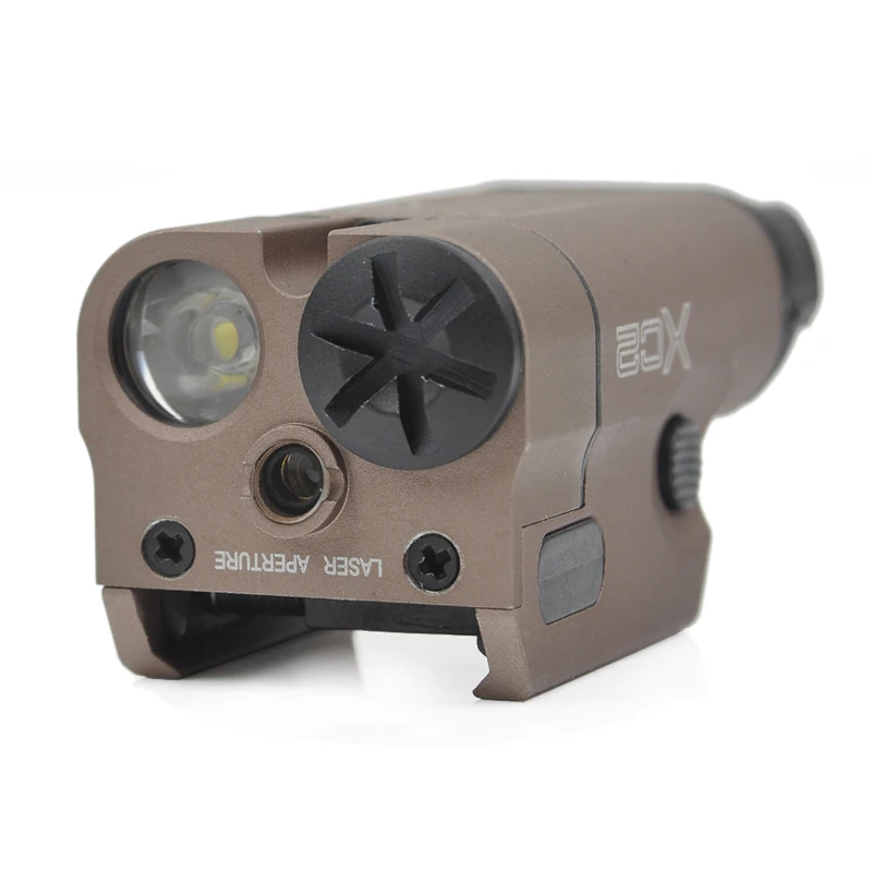 Lumens de Luz Branca à Prova Elemento Airsoft Tactical Ultra Red Dot Laser Compact Pistol Flashlight Combo Mini Led 200 d' Água Xc2 18 Esporte e Lazer