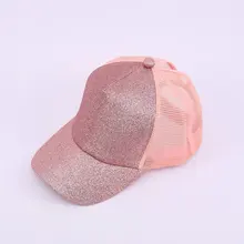 Женская Бейсболка сияющая солнцезащитная Кепка из воздухопроницаемой сетки для лета MUG88