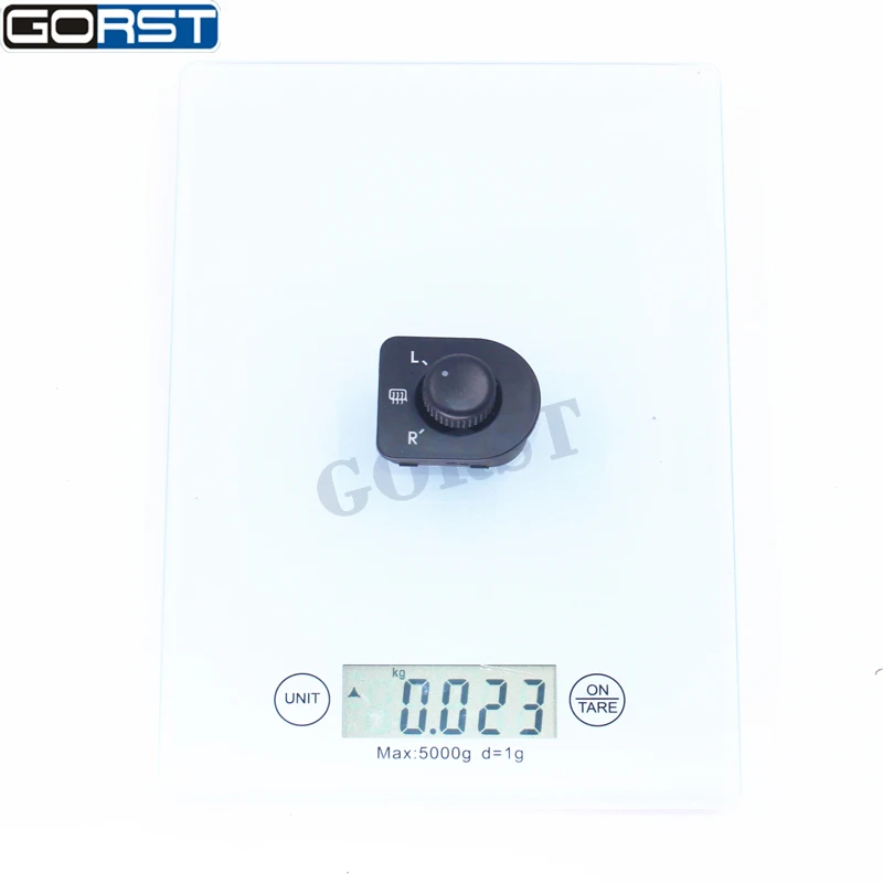 Left Side Mirror Adjut Switch Knob Heat Control for VW Golf MK4 IV Beetle Bora Passat B5 1998 - 2004 1J1959565F-9