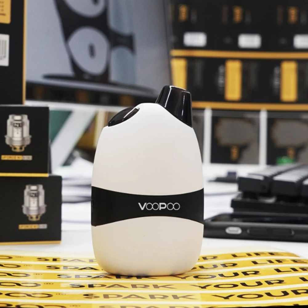 Original VOOPOO Panda AIO Pod Kit with Built-in 1100mAh Battery & 5ml/2ml Pod Capacity 2 Pods Option All-In-One Pod E-cigarette Original VOOPOO Panda AIO Pod Kit with Built-in 1100mAh Battery & 5ml/2ml Pod Capacity 2 Pods Option All-In-One Pod E-cigarette