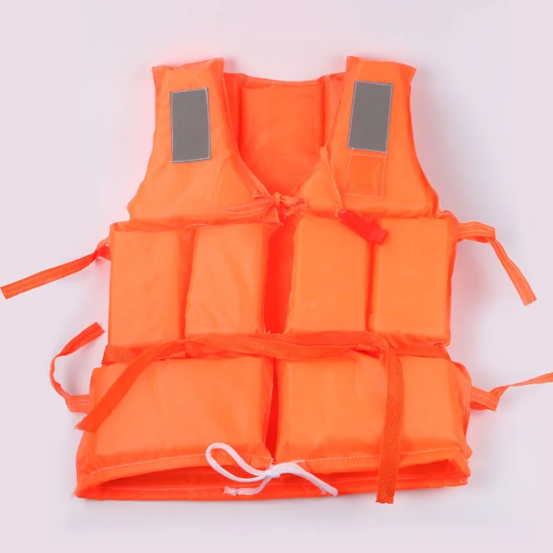 Adult Foam Flotation Swimming Life Jacket Vest With Whistle Boating