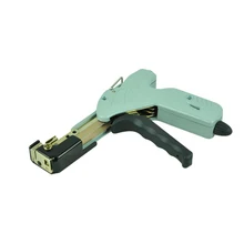 LS-338 Self-locked Stainless steel cable tie tensioning tool fastening tool 7.9mm width stainless steel cable ties cable ties clamp cable tie tensioning sharp tool trigger action cable gun with cutter