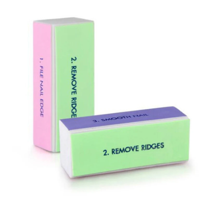 

Nail Files Polish Tool Nail Art Shiner Buffer And Files Block Four Sizes Nail Art Tool Manicure Device Tool UV Gel Polisher