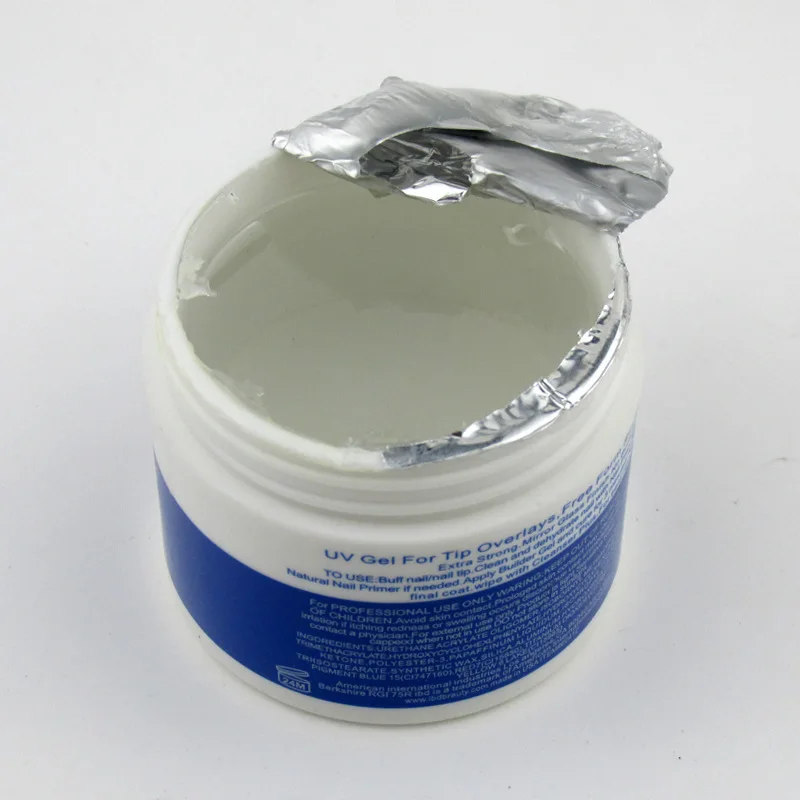 Alta calidad constructor Gel de uñas rosa claro blanco salón de belleza 2 oz/56g fuerte UV Gel arte de uñas falsa consejos extensión