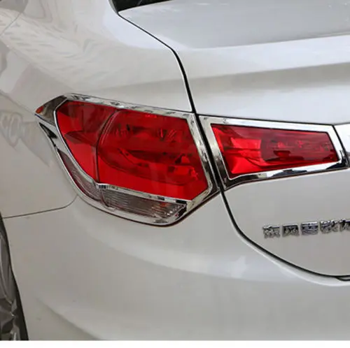 

CHROME REAR TAIL LIGHT LAMP COVER TRIM BEZEL FIT FOR 2013 2014 2015 CITROEN C4L C4 L tool