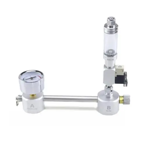 

Aquarium DIY CO2 Generator System Kit With Pressure Air Flow Adjustment Water Plant Fish AquariumCo2Valve Diffuser