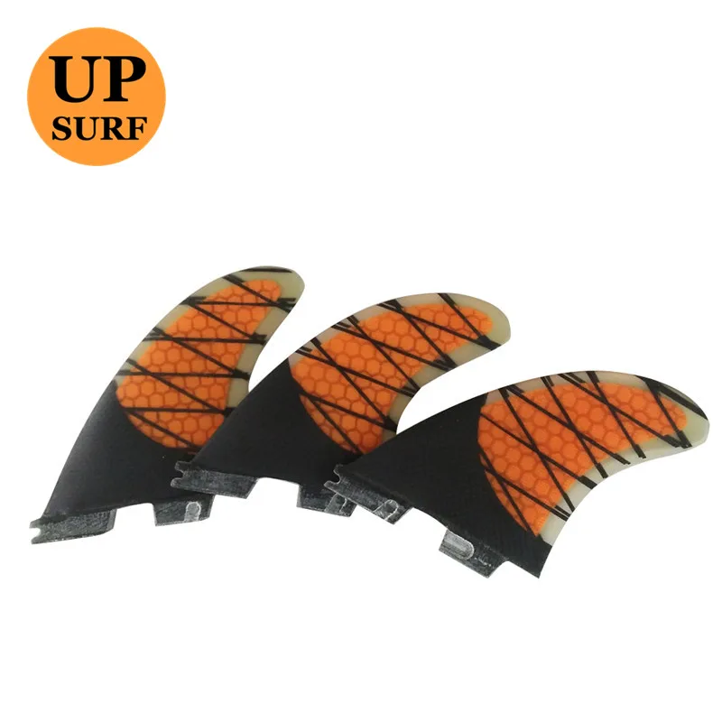 Buy Surfing FCS2 Fin K2.1 Orange Fibreglass Fins Surfboard Fins FCS2