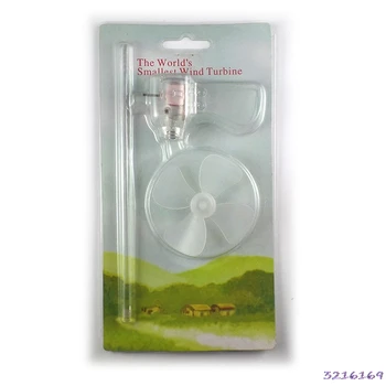

Smallest Mini Wind Turbines Generator LED Teaching Tools Sample Model Hot