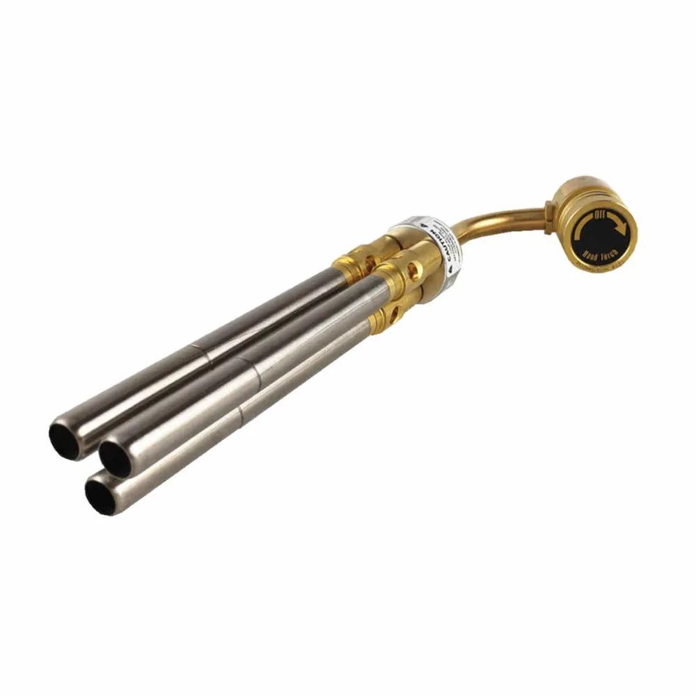

Gas Welding Torch Gas Brazing Burner 3 Pipes Soldering Quenching BBQ Burner CE HVAC Hand Torch MAPP Torch