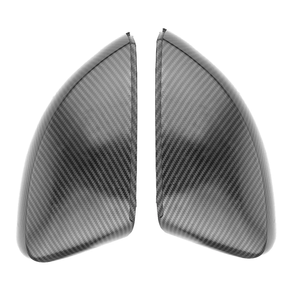

for Audi A3 S3 8V RS3 Side Wing Mirror Covers Caps (Carbon fiber and gloss black) 2017 Replace 2015 2016 2018 2013 2014 2019