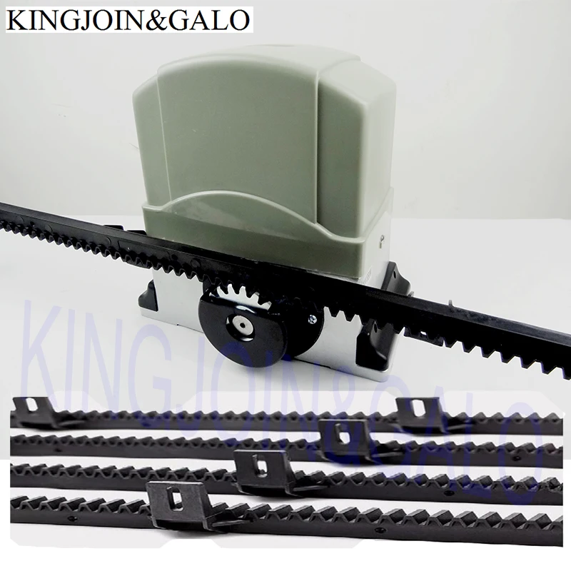 Magnetic Limit Switch Sliding Gate Opener Engine Remote Control Function with 5 M Gear Rack And Infrared Sensor