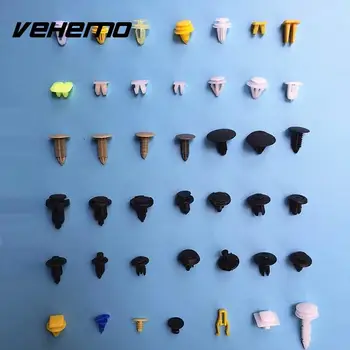 

200Pcs Assorted Car Vehicle Plastic Rivets Fastener Fender Bumper Panel Clips