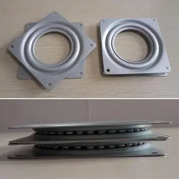 

4.5 inch Small Exhibition Turntable Bearing Swivel Plate Base Hinges for Mechanical Projects Hardware Fitting