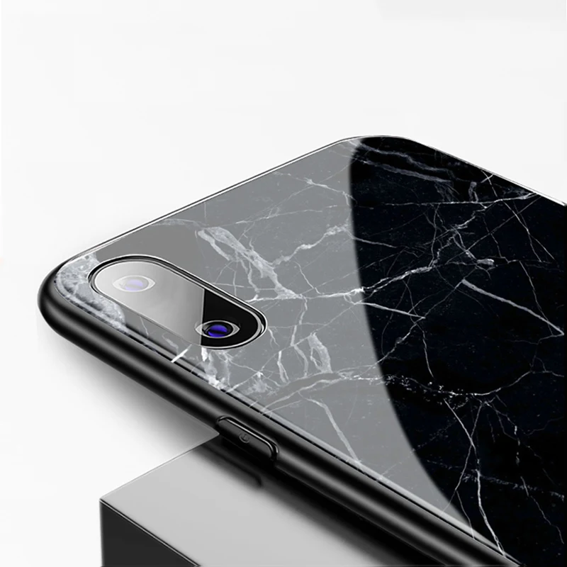 Чехол SoCouple из закаленного стекла для телефона iphone 11 Pro X Xs max XR SE 12 mini мраморный