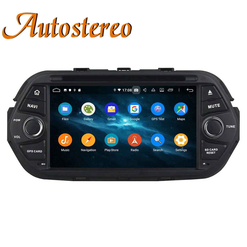 Sale DSP Android 9.0 8-core Car DVD Player for FIAT TIPO EGEA 2015-2017 GPS Satnav multimedia stereo GPS navigation unit auto stereo 5